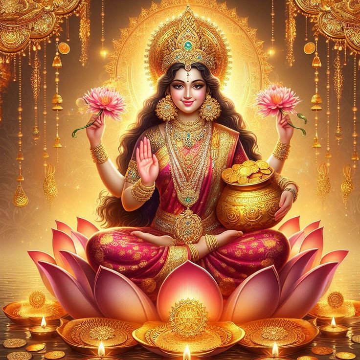 Sri Lakshmi Dwadasa Nama Stotram: 12 Divine Names of Goddess Lakshmi for Wealth, Prosperity, and Blessings