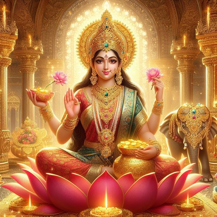 Sri Mahalakshmi Chaturvimsati Nama Stotram: 24 Sacred Names for Wealth, Prosperity, and Divine Blessings