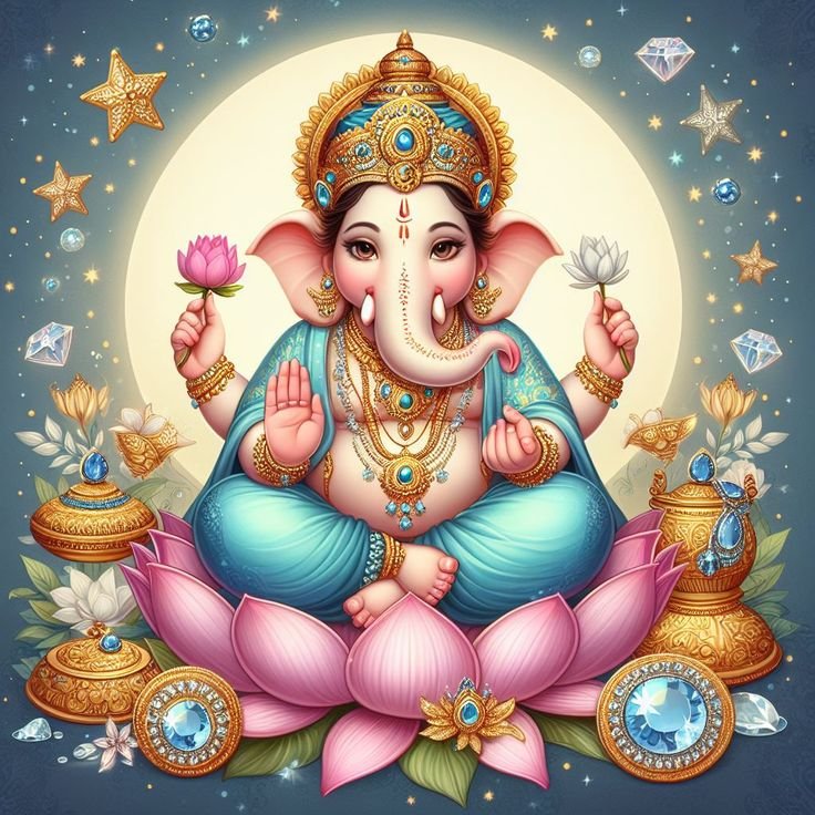 Ekakshara Ganapati Kavacham Lyrics in Telugu