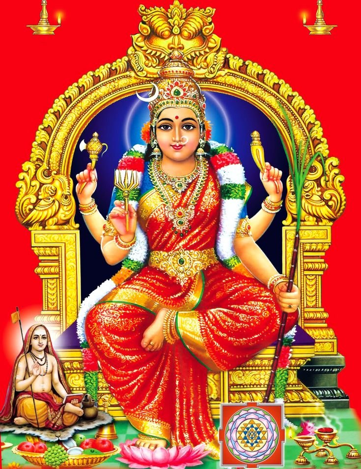 Sri Lalitha Pancharatnam Lyrics in Telugu: A Devotional Hymn to Goddess Lalitha Devi