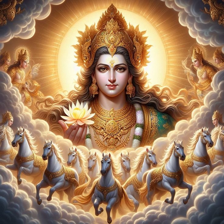 Sri Surya Ashtottara Shatanama Stotram: 108 Sacred Names of the Sun God for Health, Prosperity, and Protection