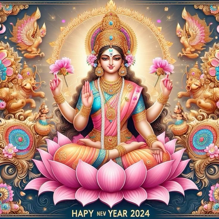 Sri Lakshmi Ashtottara Shatanama Stotram: 108 Sacred Names for Wealth, Prosperity, and Divine Blessings