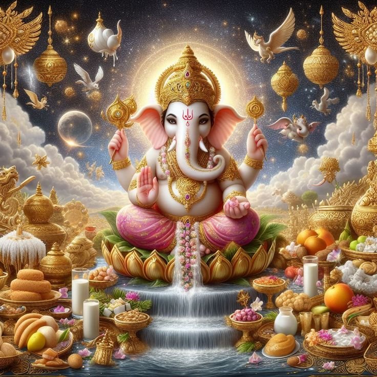 Sri Gananayaka Ashtakam Lyrics in Telugu