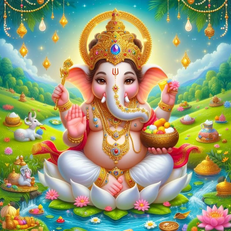 Devarshi Kruta Gajanana Stotram Lyrics in Tamil