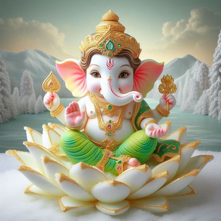 Sri Ganapathi Mangalashtakam lyrics in Telugu
