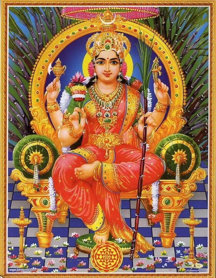 Sri Lalitha Sahasranama Stotram Lyrics in Telugu: 1000 Names of Goddess Lalitha Devi